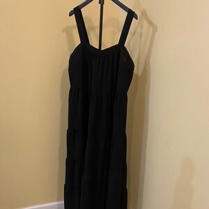 Ninety Black Maxi Dress